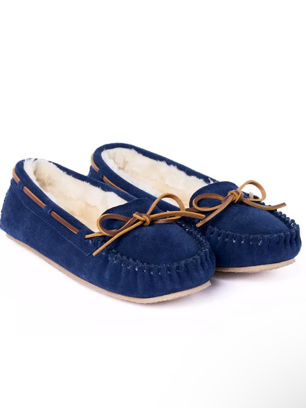 NWT🧡Minnetonka - Dark Navy Cally Moccasin - 7